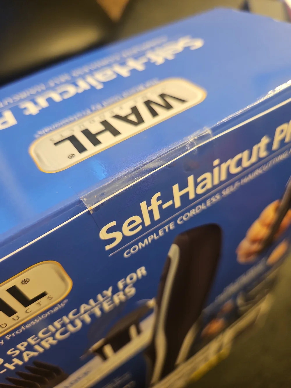 NEW! WAHL Self-Haircut PRO Cordless Clipper Kit 15 Degree Blade Angle